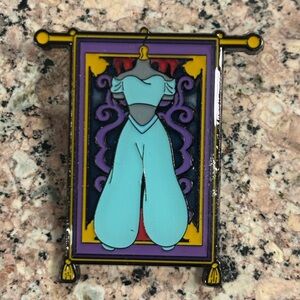 Disney Loungefly Princess Dress Stained Glass Pin- Jasmine Dress - Aladdin